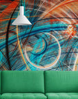 Papier Peint Abstrait - Tourbillons Artistiques