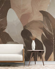 Foliage Wallpaper - Soft Autumn Leaves
