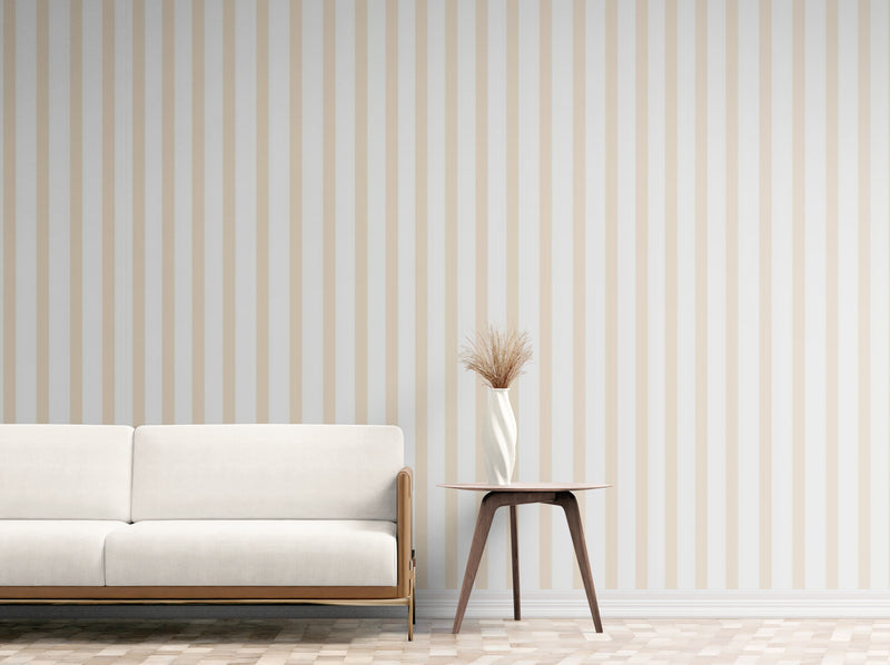 Papier Peint Design - Rayures Raffinées
