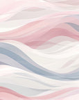 Papier Peint Illustration - Vagues Pastels