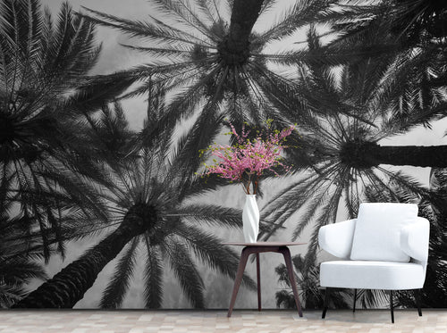 Tropical Wallpaper - Watercolor Painted Jungle