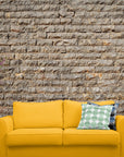 Papier Peint Imitation - Briques Marrons