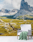 Landscape Wallpaper - Plains and Majestic Mountains