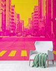 Papier Peint Rétro - Urbain Pop