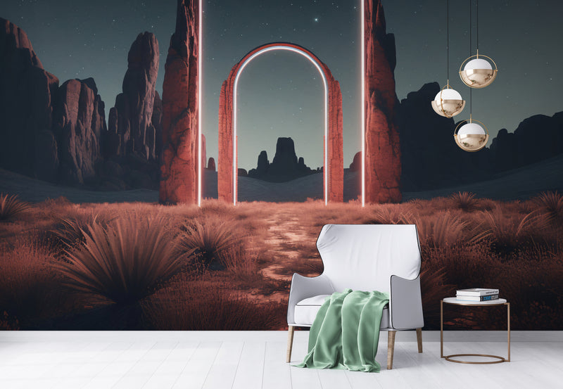 Futuristic Wallpaper - Portal to the Stars