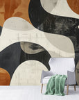 Papier Peint Abstrait - Nuances Intenses
