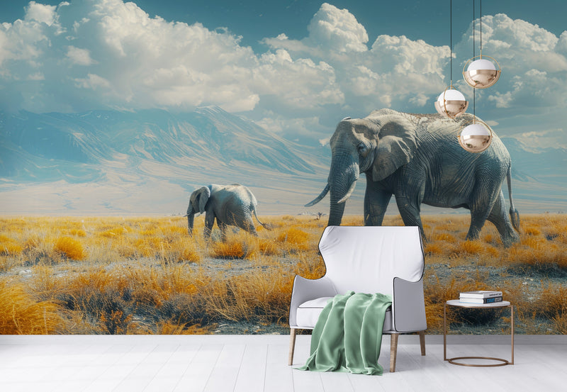 Landscape Wallpaper - Elephant Parade