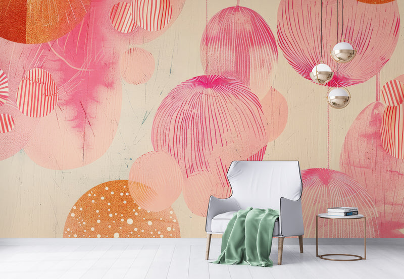 Art &amp; Deco Wallpaper - Artistic Bubbles