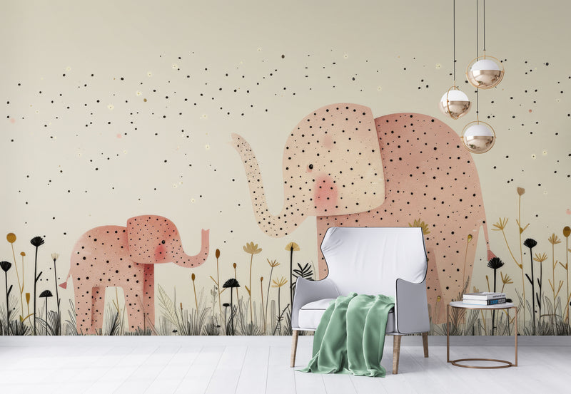 Animal Wallpaper - Elephant Elegance
