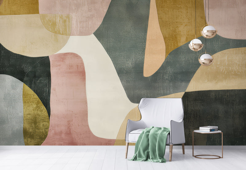 Papier Peint Abstrait - Art Moderne