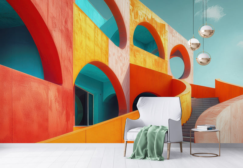 Landscape Wallpaper - Vibrant Architecture