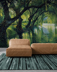 Papier Peint Nature - Arbres Au Bord De L’eau