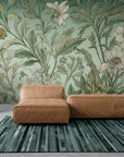 Papier Peint Vintage - Fleurs Classiques