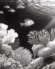 Papier peint animaux - poissons sous les tropiques