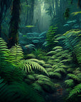 Papier Peint Forêt - Jungle Mystique