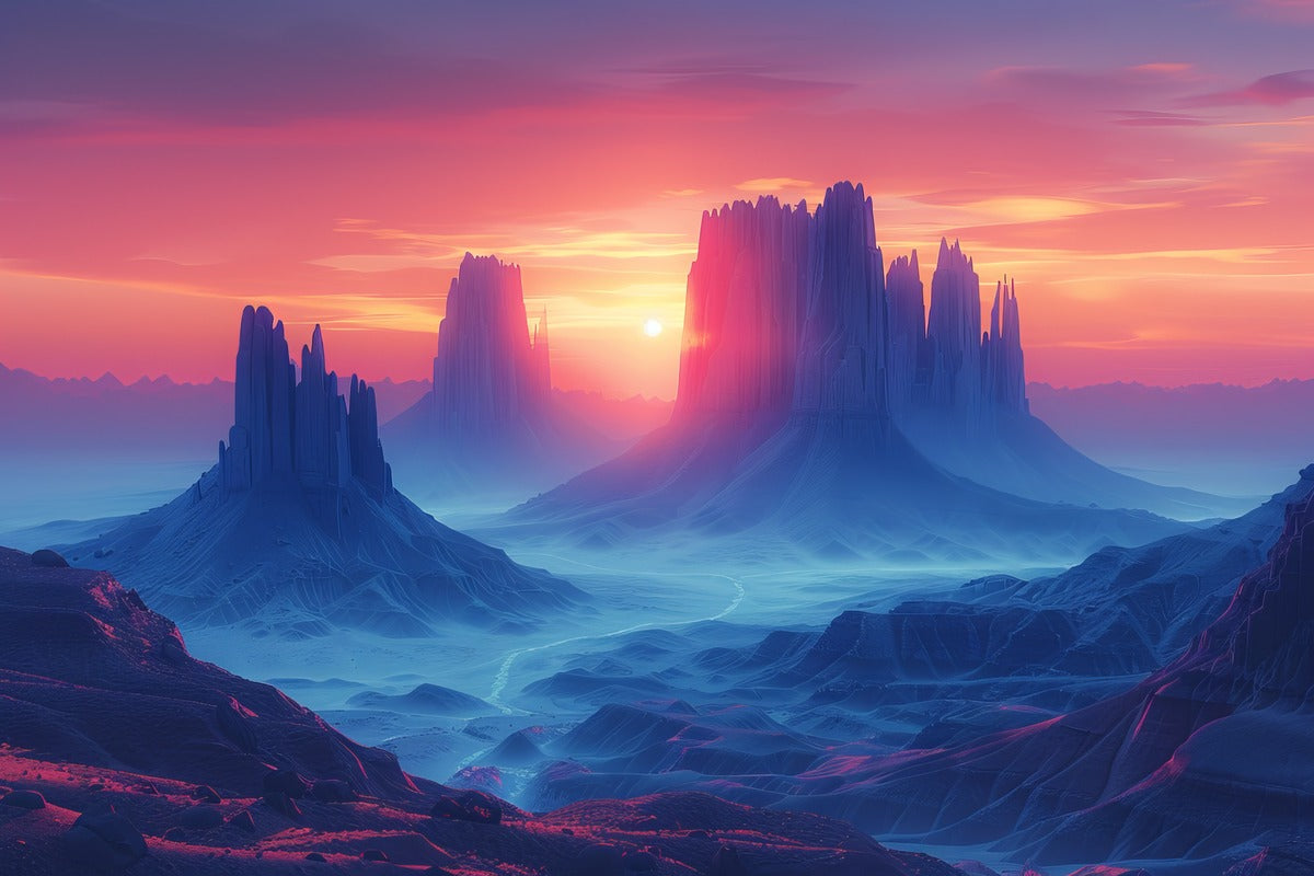 Mountain Wallpaper - Towering Peaks