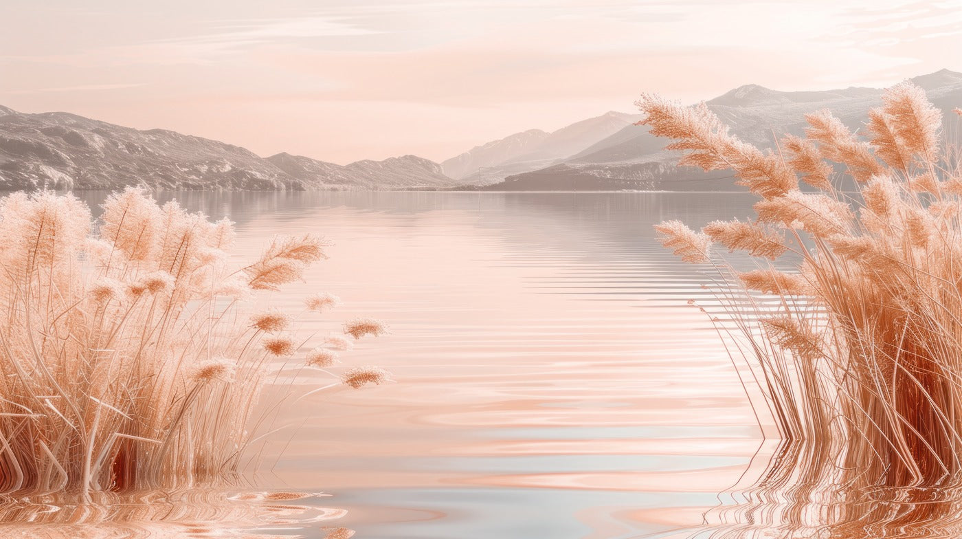 Papier Peint Paysage - Lac Idyllique