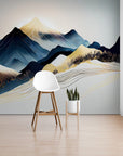 Papier Peint Abstrait - Montagnes Chinoises