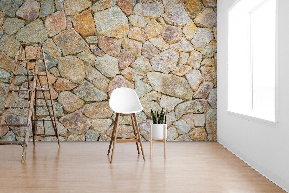 Stone Wallpaper - Natural Rustic Wall
