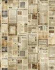 Papier Peint Vintage - Imprimés De Journaux