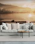 Landscape Wallpaper - Lakeside View at Sunset