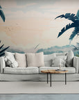 Papier Peint Illustration - Paysage Paisible