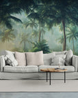 Papier Peint Panoramique - Forêt Tropicale Verdoyante