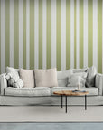 Papier Peint Art & Déco - Rayures Vertes