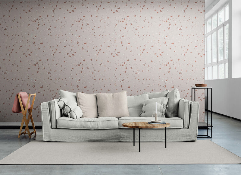 Papier Peint Moderne - Géométrique Terrazzo