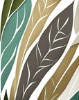Papier Peint Moderne - Feuilles Tropicales Design