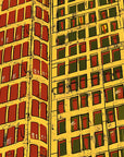 Papier Peint Illustration - Buildings Jaunes
