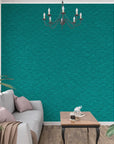 Papier Peint Art & Déco - Émeraude Texturée