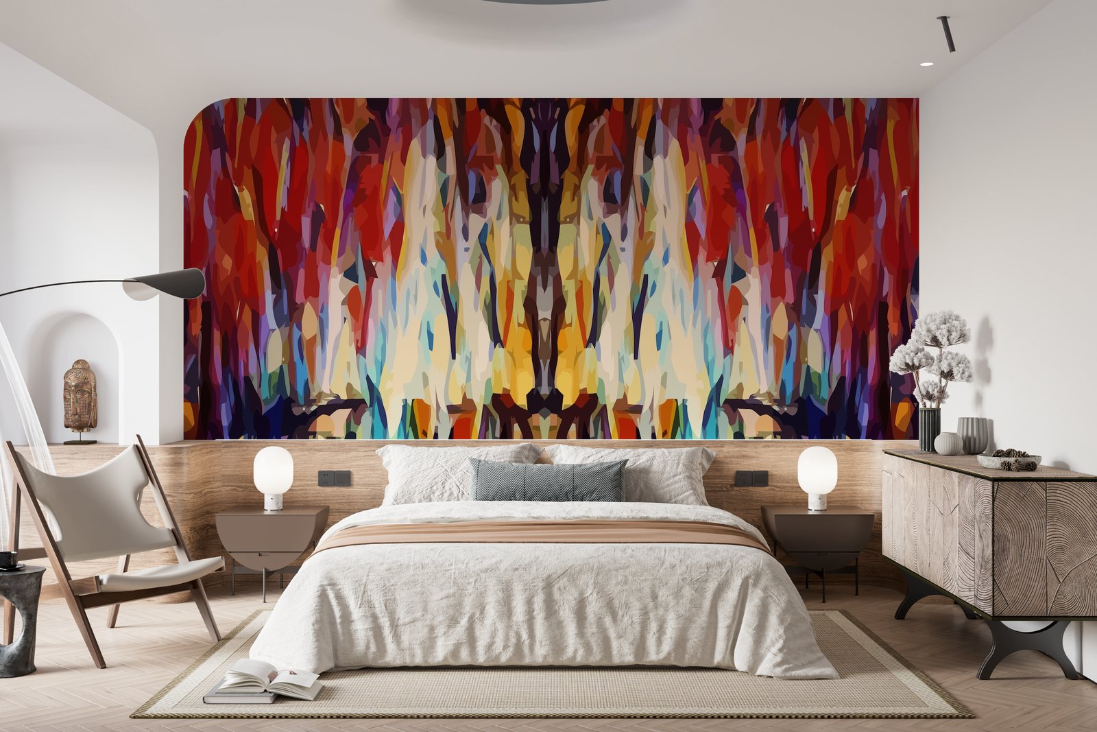 Papier peint 100 - mockup salon