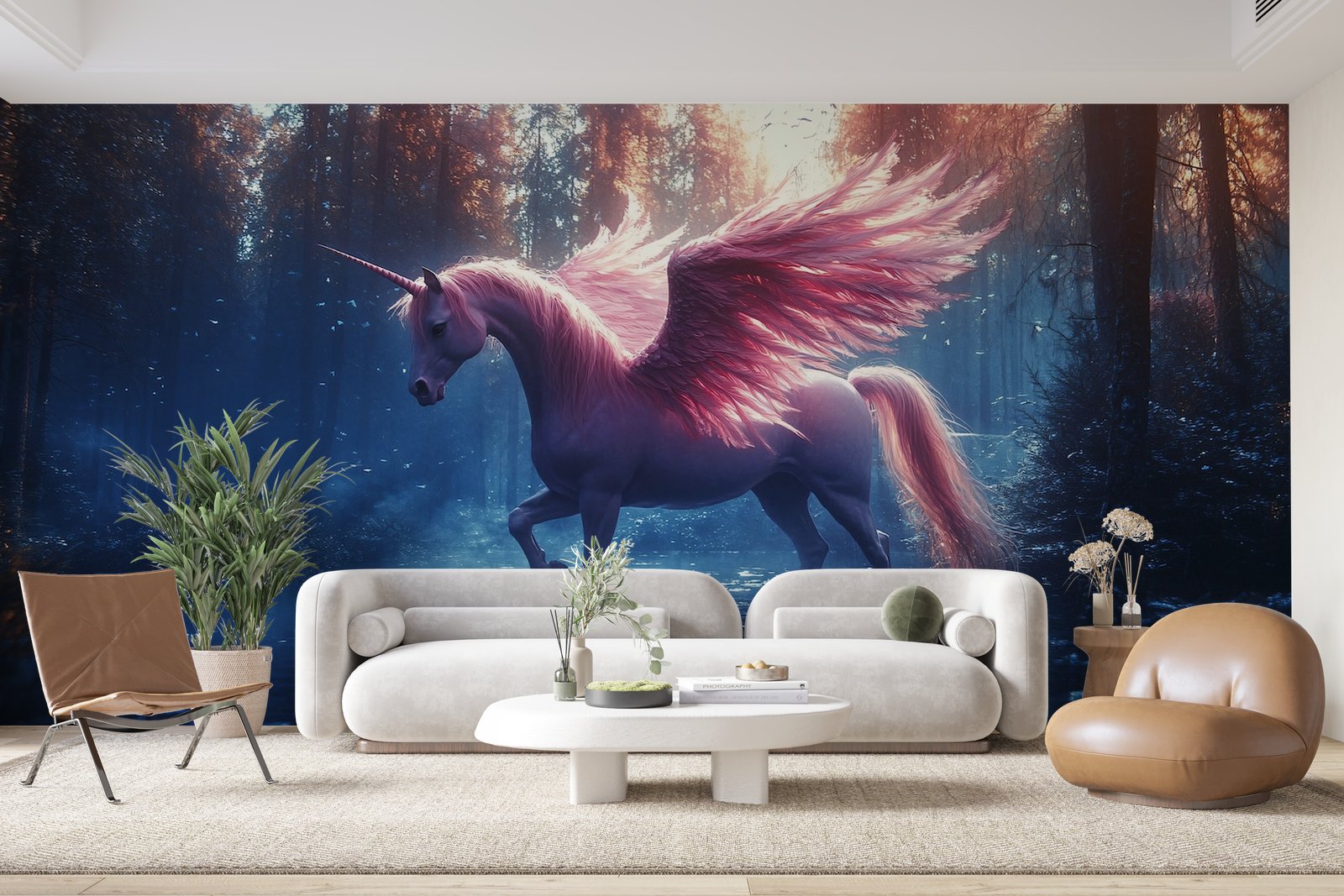 Papier peint 1000 - mockup chambre