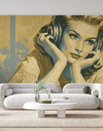 Papier peint 1002 - mockup chambre