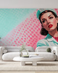 Papier peint 1003 - mockup chambre