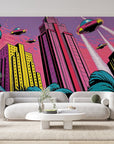 Papier peint 1004 - mockup chambre