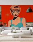 Papier peint 1006 - mockup chambre