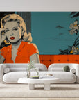 Papier peint 1007 - mockup chambre
