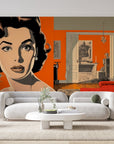 Papier peint 1008 - mockup chambre