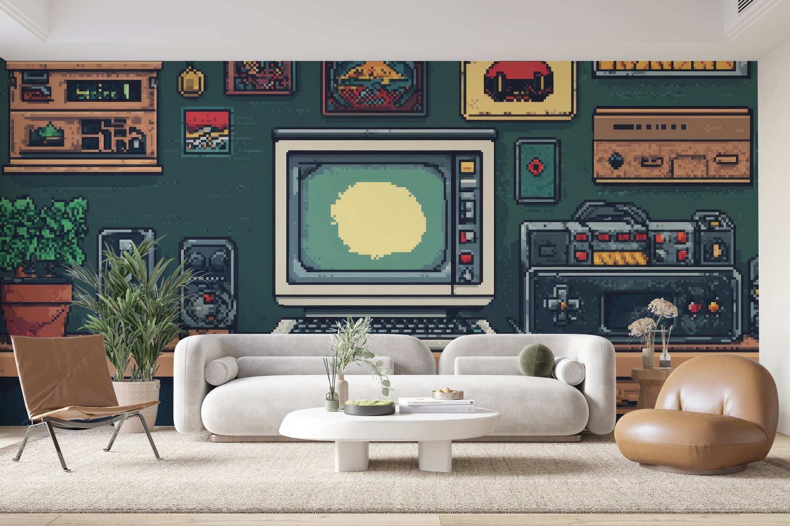 Papier peint 1009 - mockup chambre