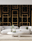 Papier peint 101 - mockup chambre
