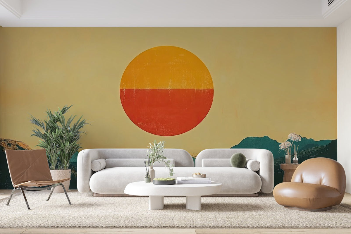 Papier peint 1010 - mockup chambre