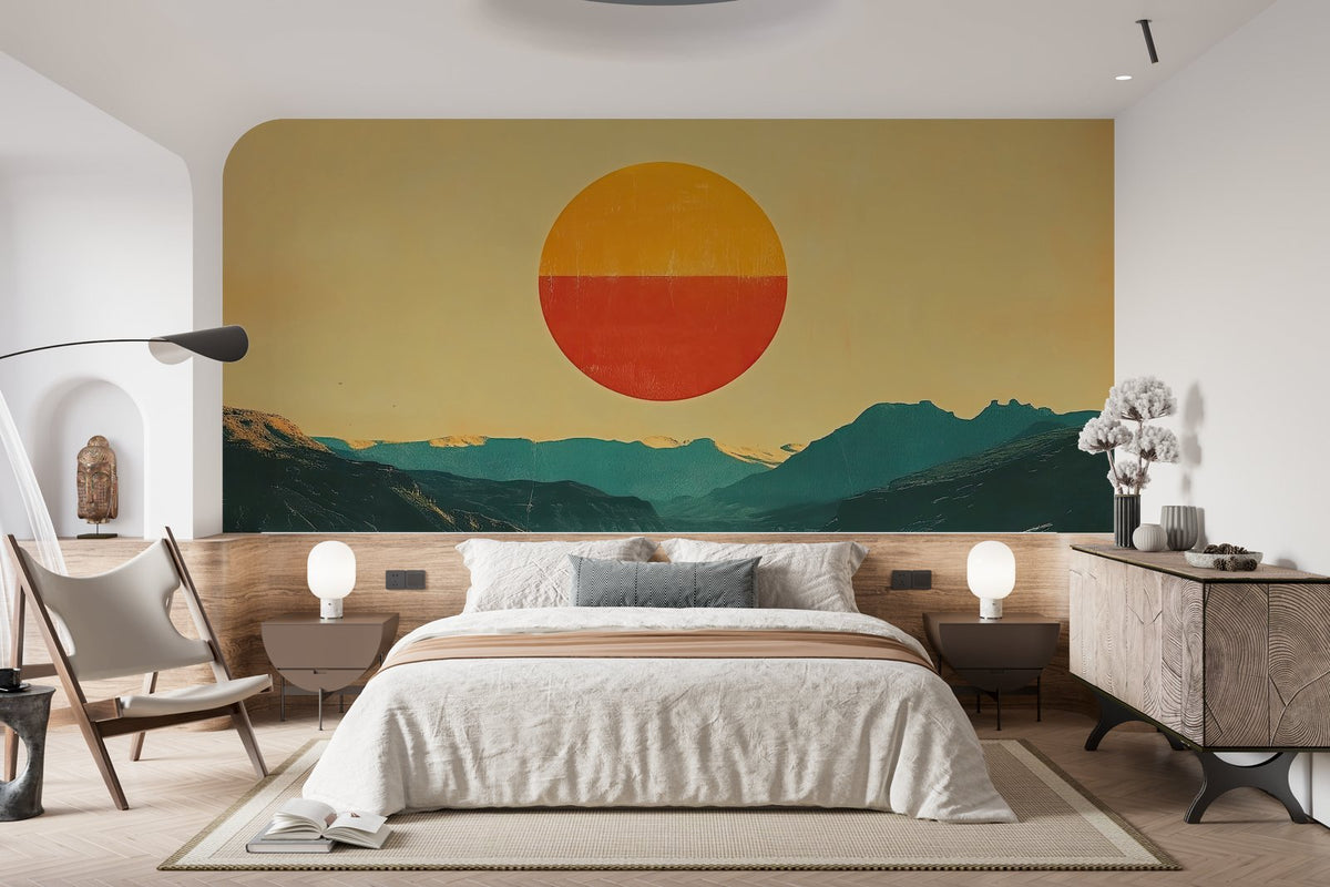 Papier peint 1010 - mockup salon