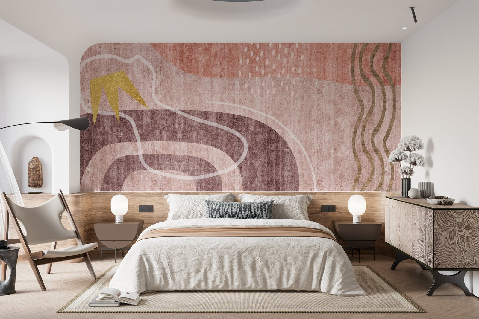 Papier peint 1012 - mockup salon