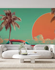 Papier peint 1018 - mockup chambre