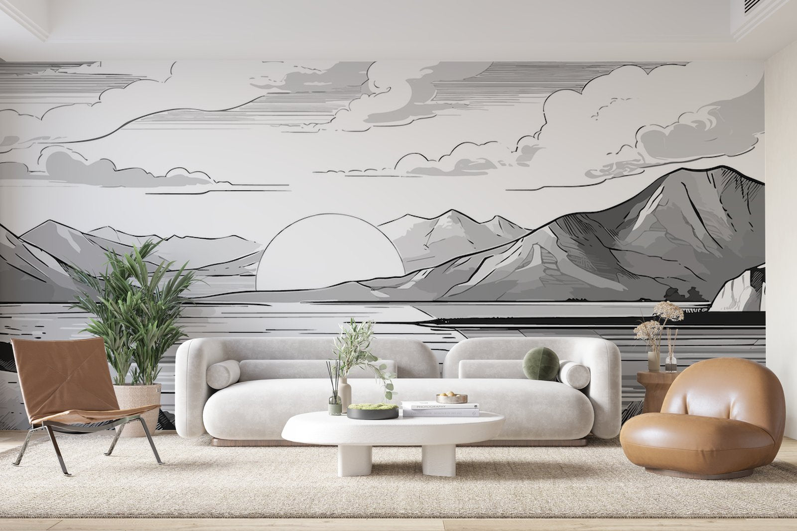 Papier peint 102 - mockup chambre