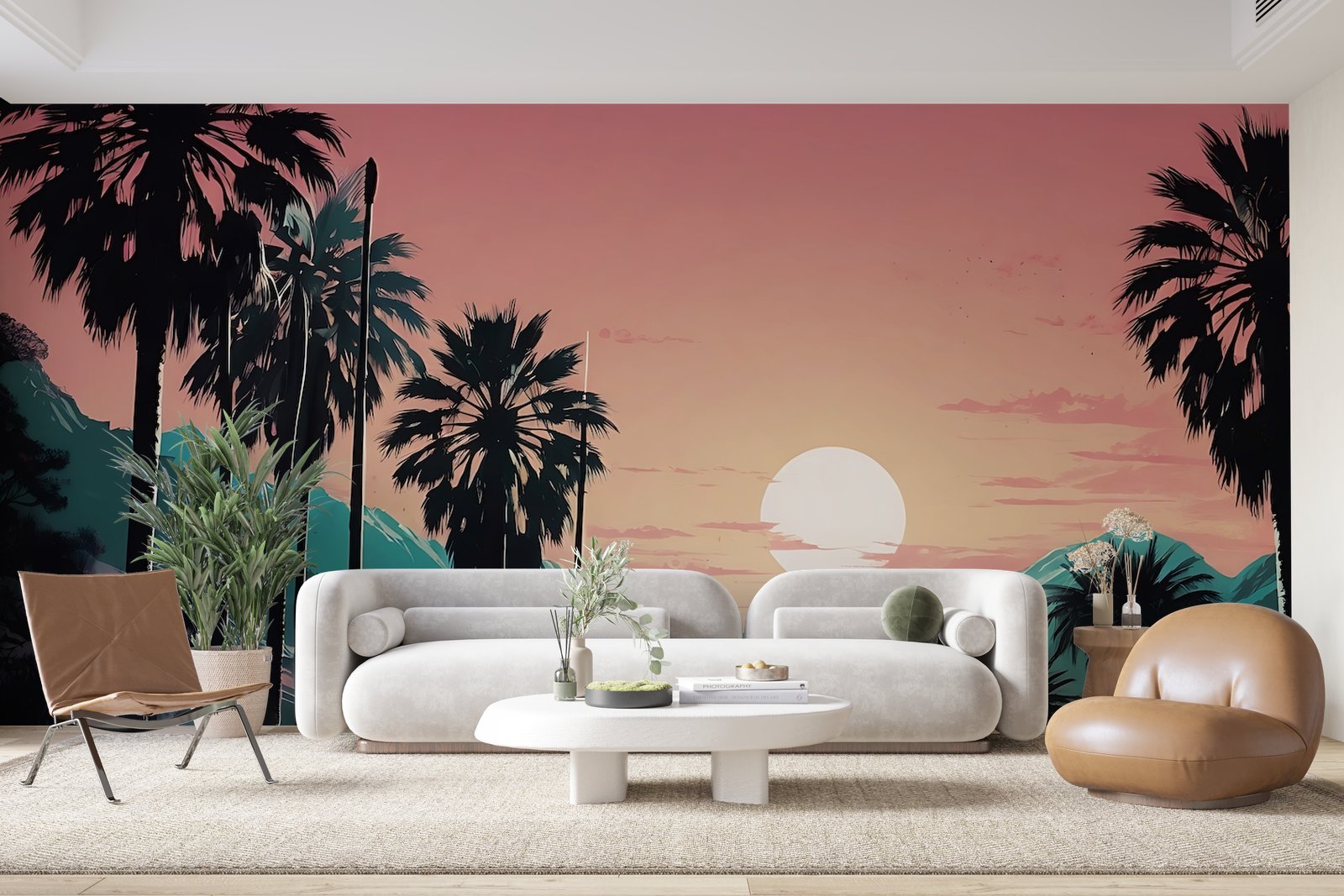 Papier peint 1021 - mockup chambre