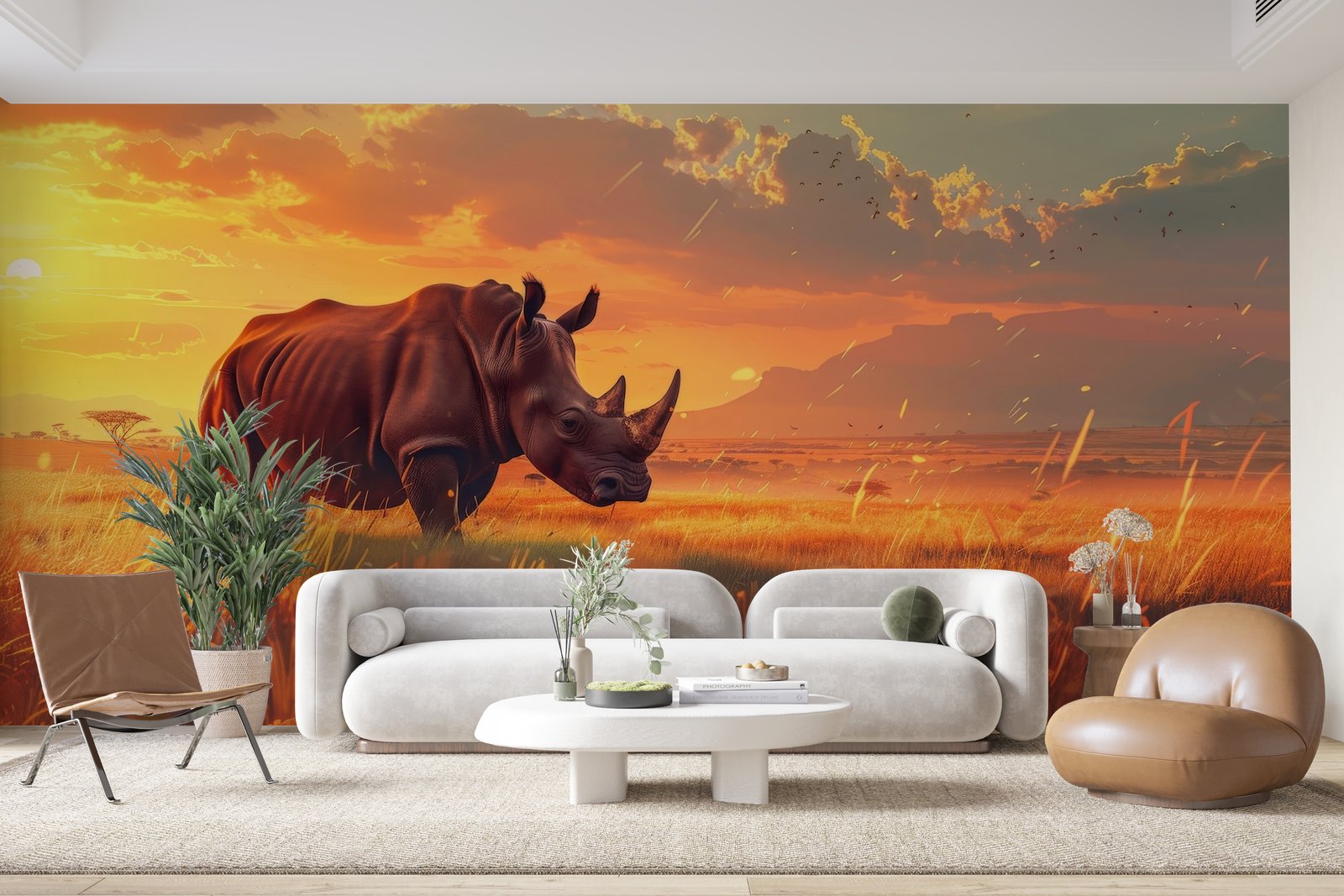 Papier peint 1024 - mockup chambre