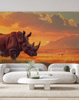 Papier peint 1024 - mockup chambre
